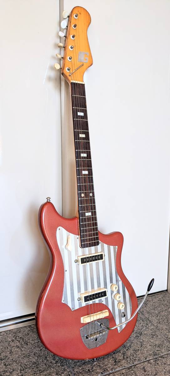 □グヤトーン Guyatone LG-80T バーガンディミスト char ビザール