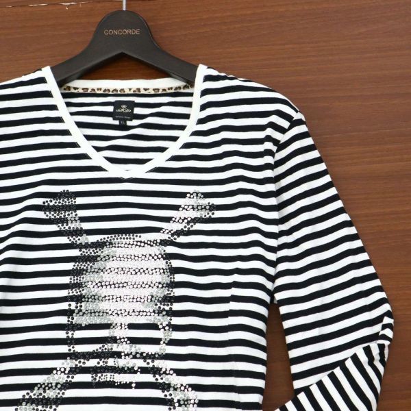 semantic design × Roen セマンティック ロエン 長袖 スカル スタッズ 