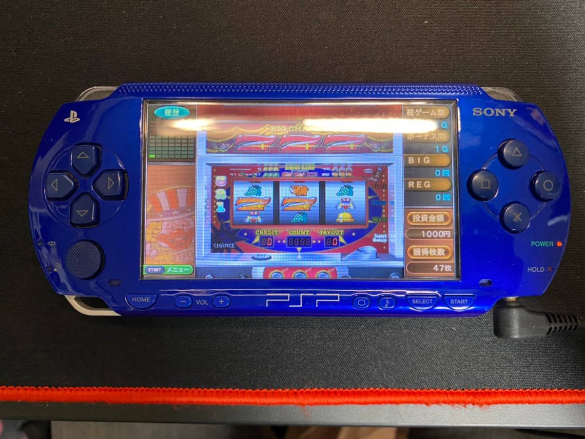 SONY PSP-1000 メタリックブルー 起動確認済み ソニー(PSP1000シリーズ 