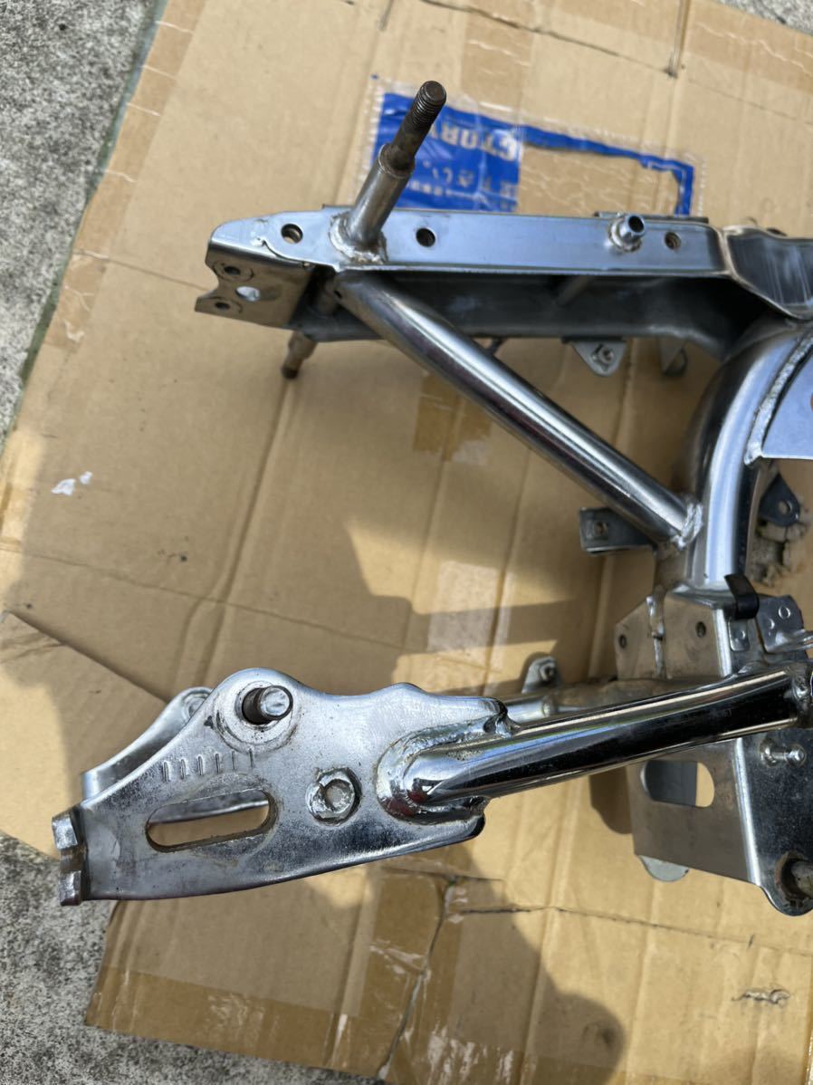 希少ホンダ モンキー Z50J 純正メッキフレーム 1400000番台 ホンダ