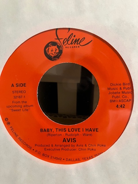 人気，新作登場 Avis Baby This Love I Have / Simple Things 7inch アナログ レコード(R&B、ソウル)｜売買されたオークション情報、yahooの商品情報をアーカイブ公開 - オークファン Ru0026B、ソウル