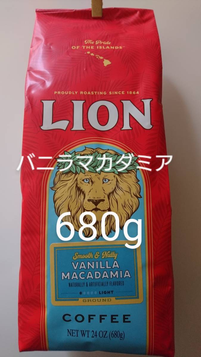 新作登場，お買い得 ライオンコーヒー 粉 バニラマカダミア 24oz 680g &times;１袋(コーヒー豆)｜売買されたオークション情報、yahooの商品情報をアーカイブ公開 - オークファン その他