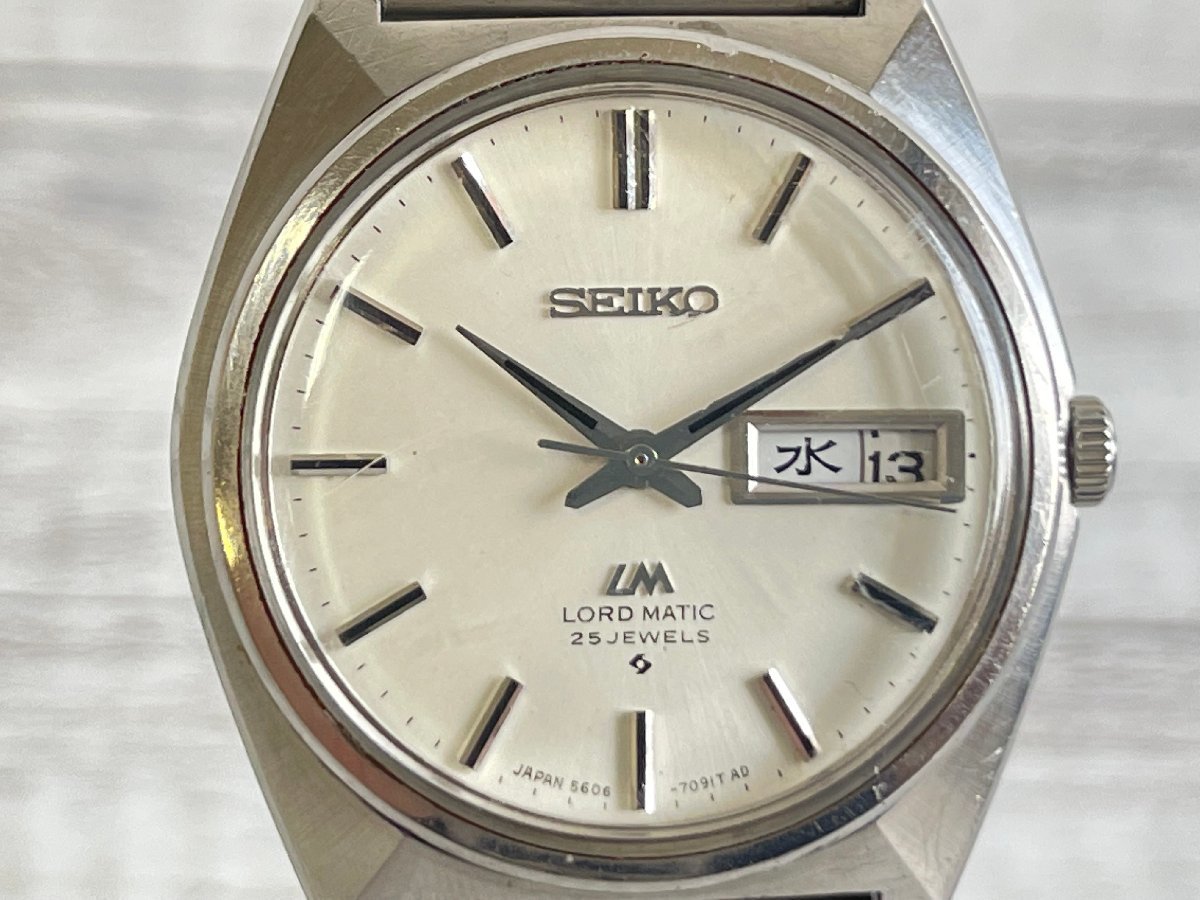 MK0407-16I SEIKO LM LORD MATIC 25J AUTOMATIC 5606-7000 腕時計 