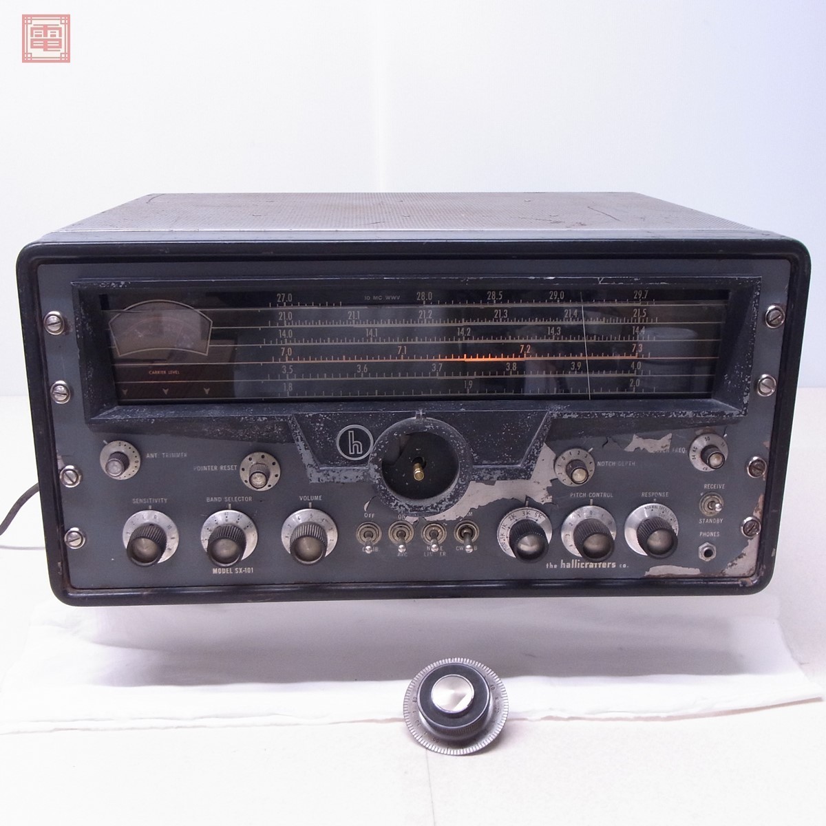 ささ ハリクラフターズ SX-101 HF～50MHz 受信機 ジャンク Hallicrafters