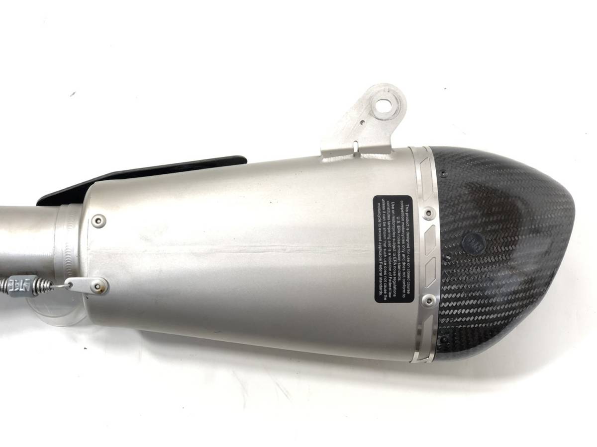 E15 売切り! 美品 GSX-S750 USヨシムラ ALPHA サイクロン カーボン 