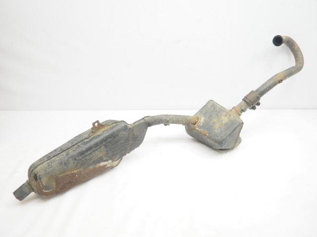 マフラー 純正エキゾースト サイレンサー TL125 JD06 修理に ビンテージトライアル trial KJ3 K1 TLR200 exhaust muffler