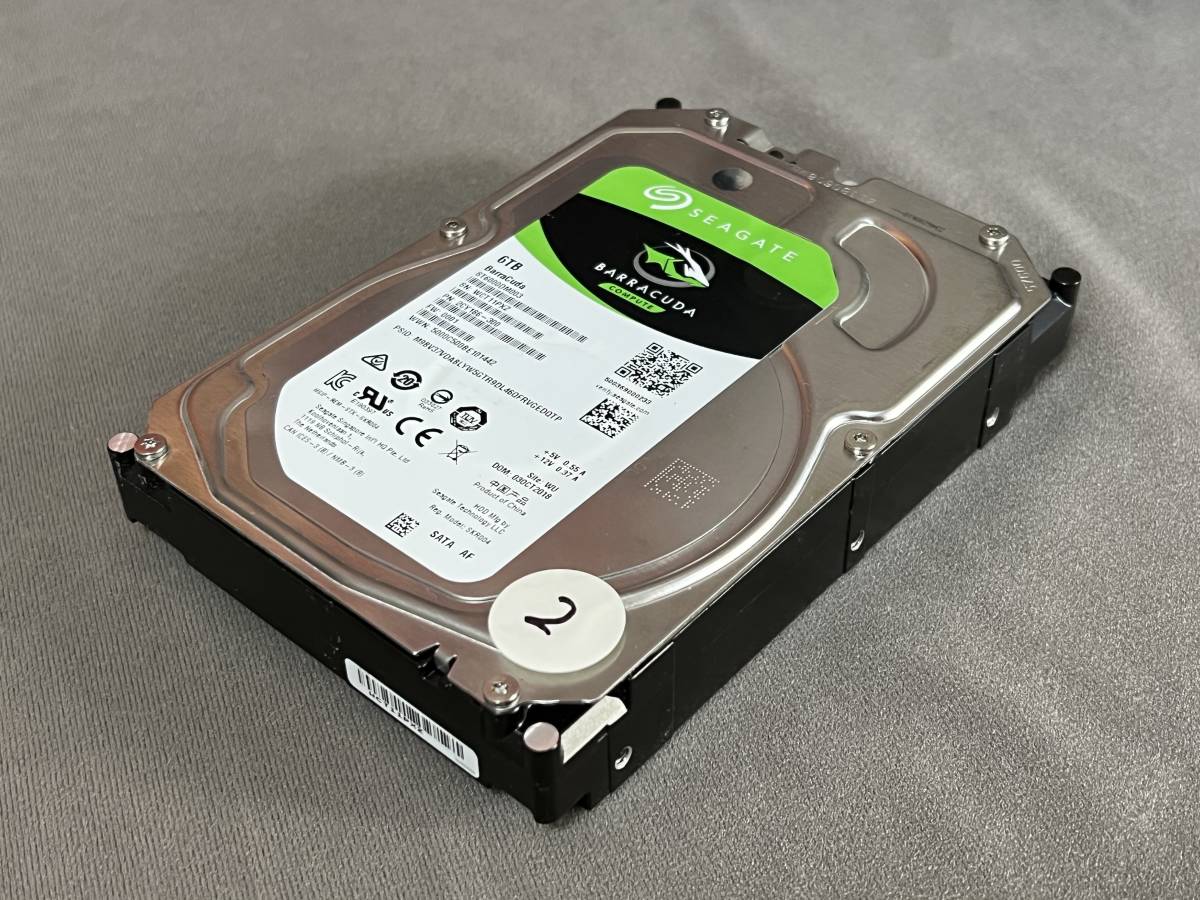 SEAGATE製HDD ST6000DM003/SP 6TB SATA600【No.2】