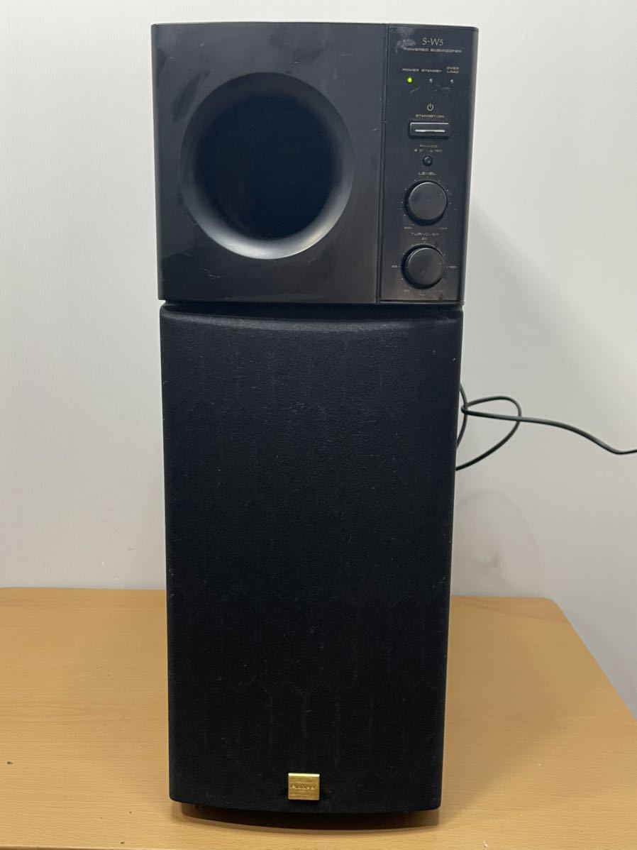 オーディオ機器 Pioneer S-W5 パワードサブウーファー 本体