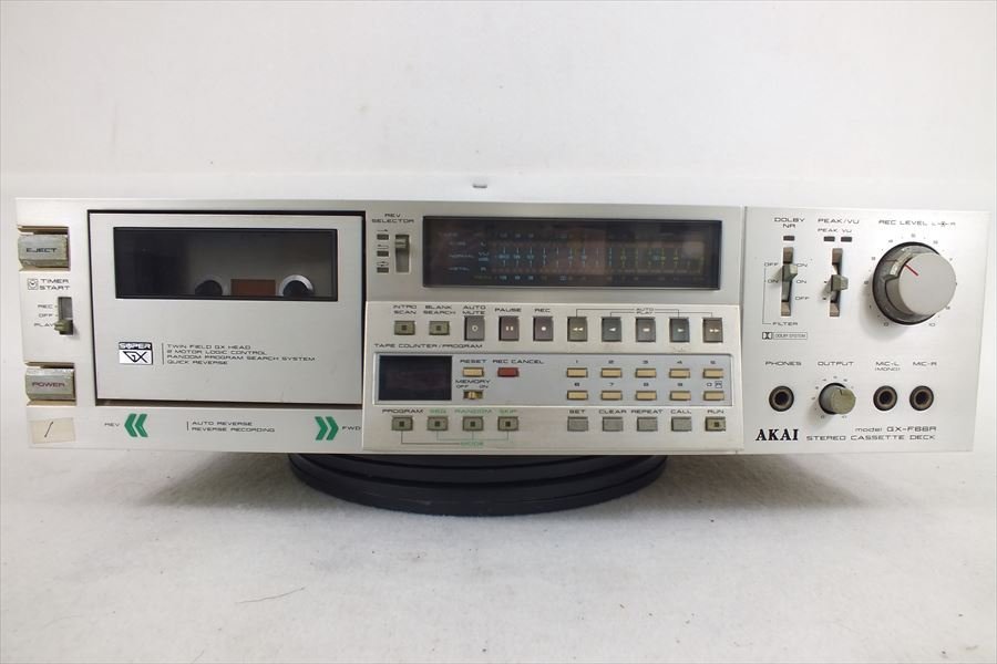 ◇ AKAI アカイ 赤井 GX-F66R カセットデッキ 中古現状品 220709G3453