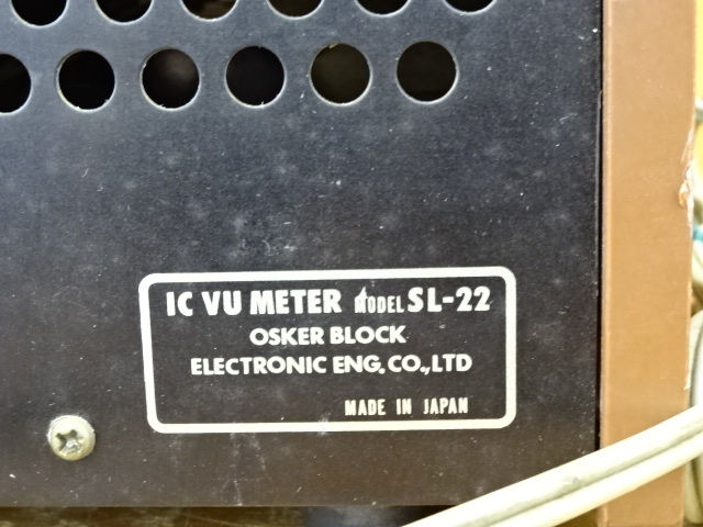 Yahoo!オークション オスカーブロック VUメーター SL-22 メルカリ