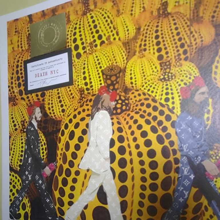DEATH NYC 世界限定100枚 アートポスター Beatles ビートルズ