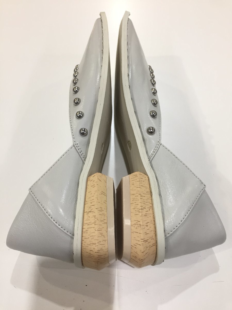 Ameri VINTAGE &frasl; アメリヴィンテージ AMERI(アメリヴィンテージ) スタッズウッドヒールバブシュー&frasl;ドレス - 公式通販 VINTAGE（アメリ | バックオープンパールベロアドレス パンプス NEW ミュール サンダル DRESS（ブルー&frasl;S）
