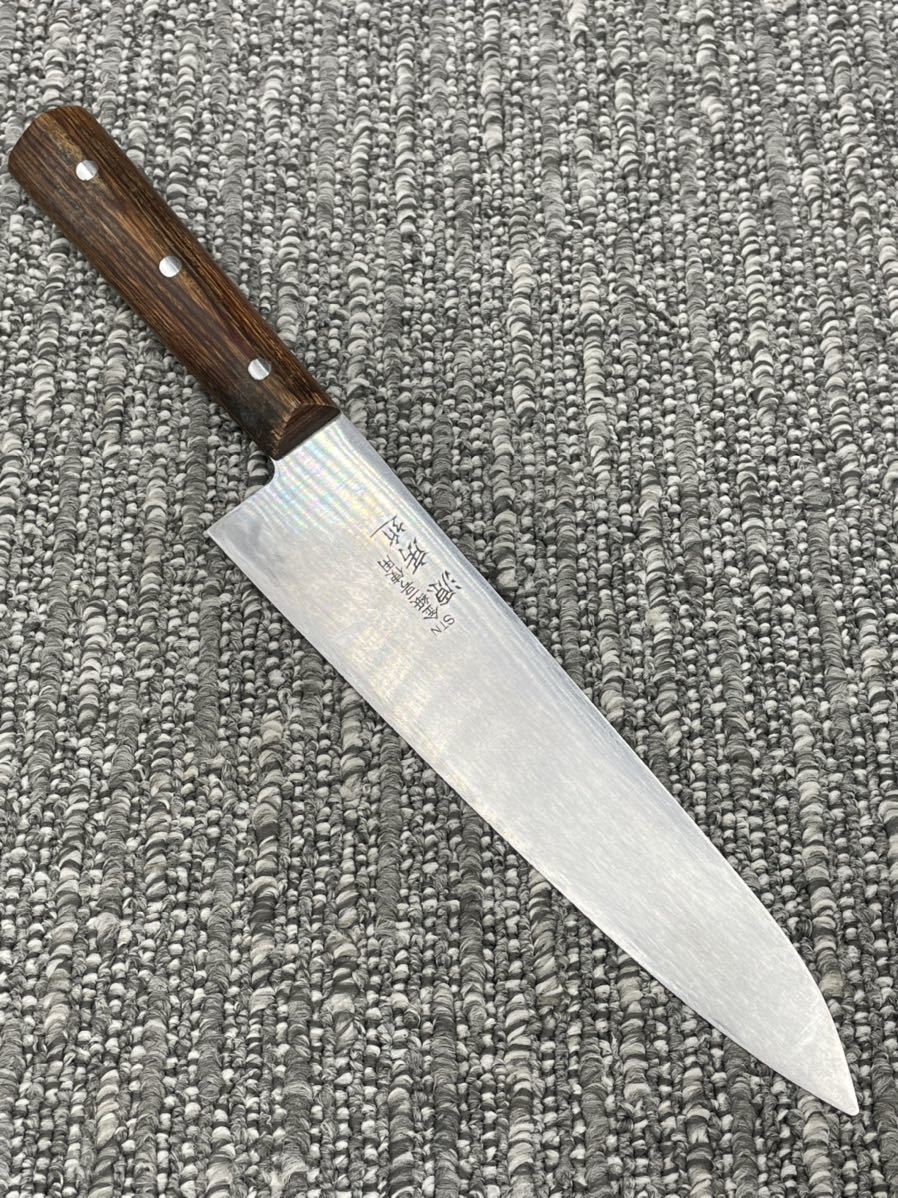 大人気，定番 刺身包丁 中古品 堺 金龍 安兵衛 豊勝特製 等 未選別品10本