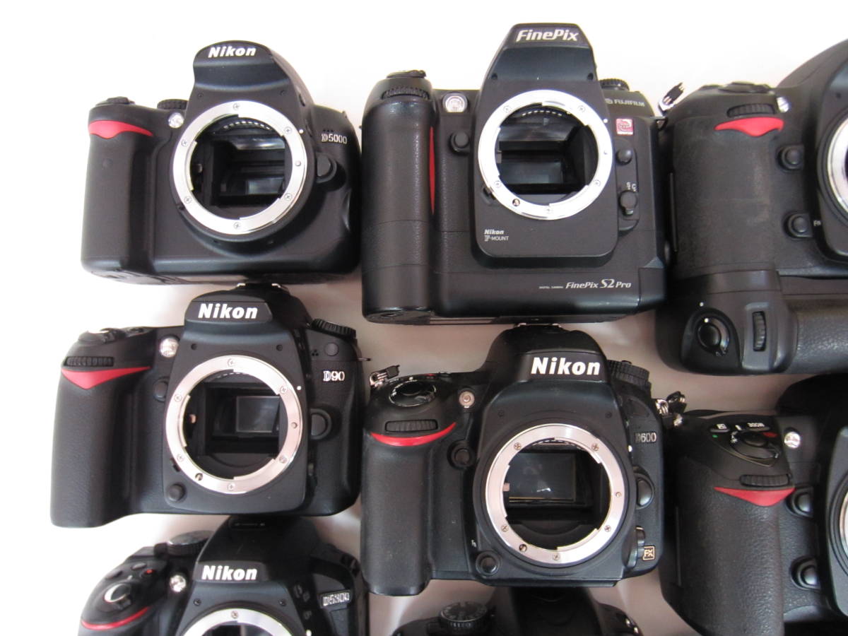 2774)ジャンク カメラ Nikonニコン D90 D200 D300 D600 D5000 D5100