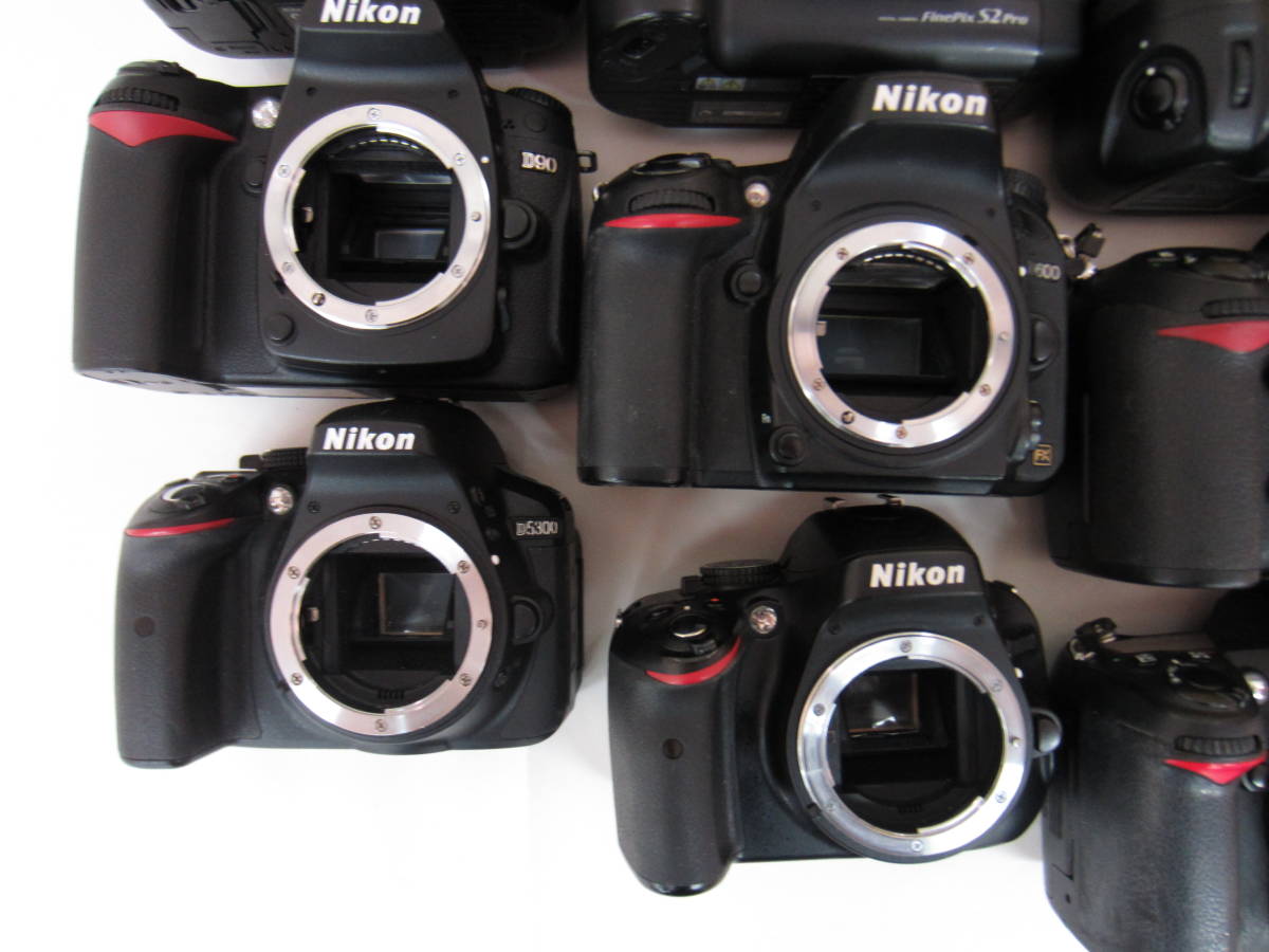 2774)ジャンク カメラ Nikonニコン D90 D200 D300 D600 D5000 D5100