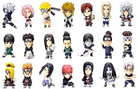 中古 12体セット NARUTO ナルト 疾風伝 キャラペディア ヒーローズ 