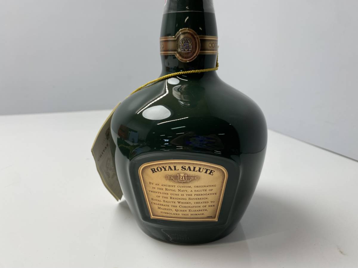 ☆未開栓☆ROYAL SALUTE 21年 ロイヤルサルート スコッチウイスキー