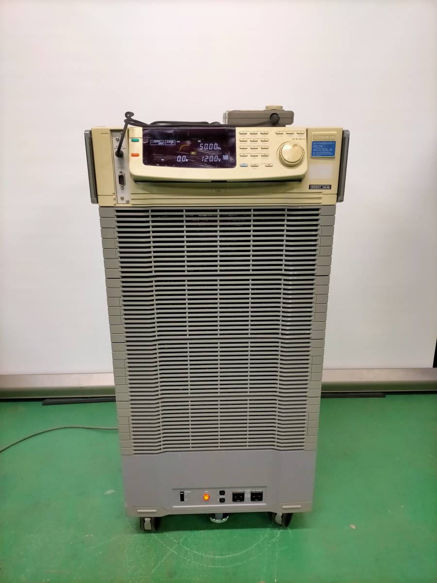 [CK12149] 中古 KIKUSUI 菊水 PCR4000W交流電源装置 ジャンク品 現状渡し | - 菊水電子工業株式会社 pcrの中古品・新品・未使用 交流安定化電源 直流電源[08429-0007]