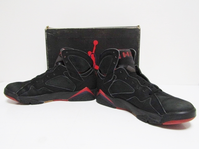 92年製 1992 VTG NIKE AIR JORDAN 7 OG BRED RAPTORS 130014-060 US9.5 