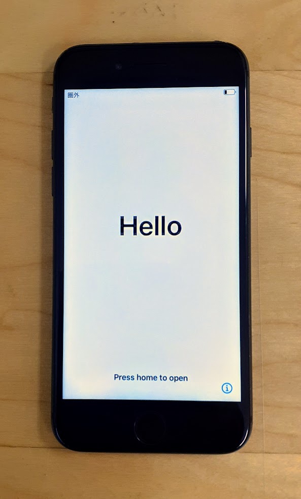 iphone8 スペースグレイ 64GB SIMフリー ジャンク 部品取りで
