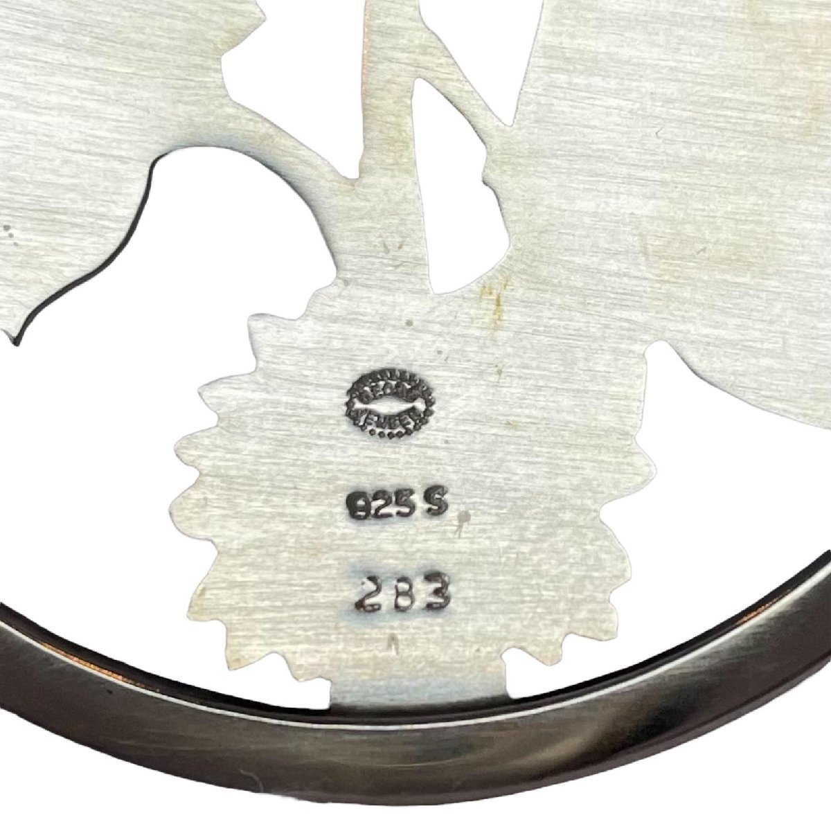 1円 Georg Jensen ジョージジェンセン マリノウスキー バタフライ
