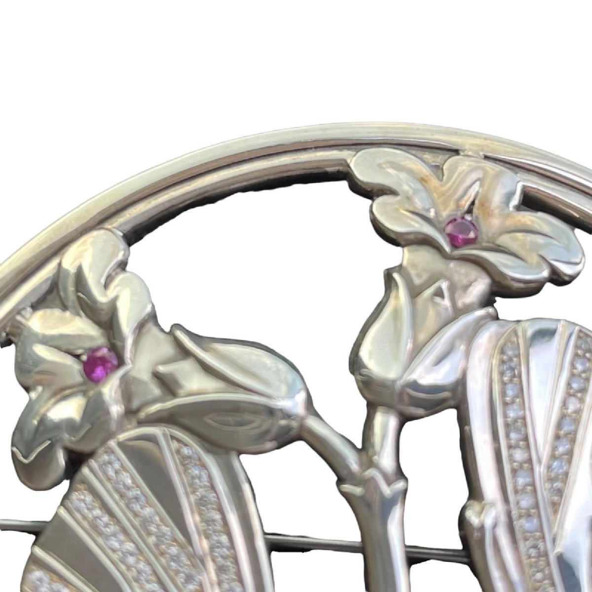 1円 Georg Jensen ジョージジェンセン マリノウスキー バタフライ