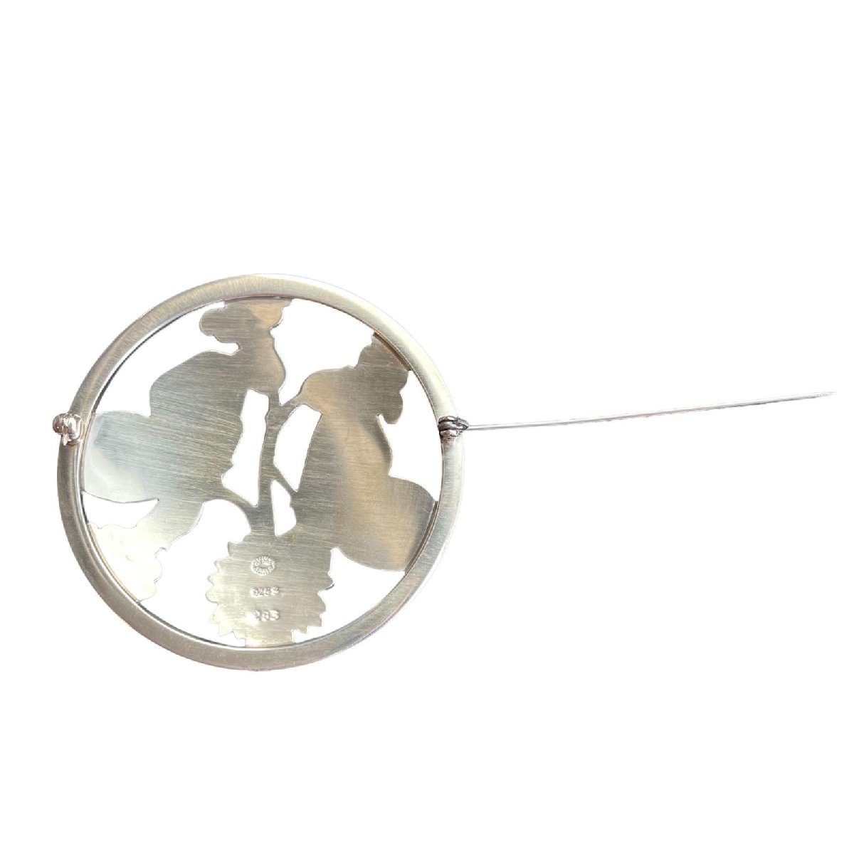 1円 Georg Jensen ジョージジェンセン マリノウスキー バタフライ