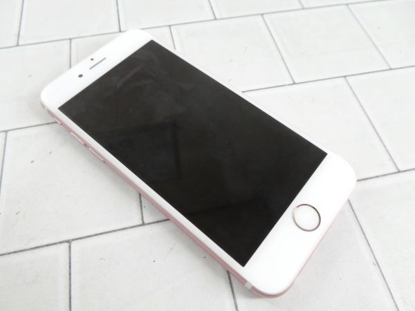 即出荷可 au Apple iPhone6s 64GB MKQR2J/A ローズゴールド 初回起動