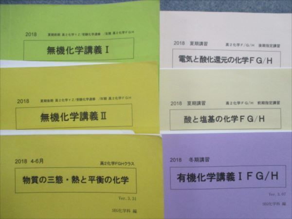 RV83-028 SEG 高2/3 無機/有機化学講義/理論化学演習/構造と結合の化学 