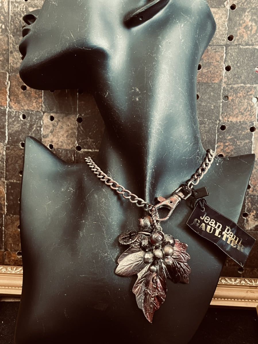 ア*ア様 Jean Paul GAULTIER ネックレス collection Jean-Paul GAULTIER ジャンポールゴルチェ/ビンテージCollection RED