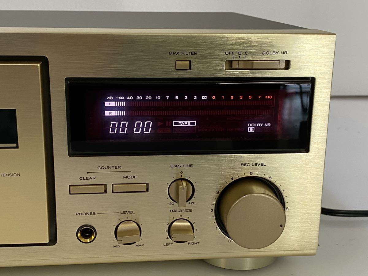 サ0972M☆TEAC ティアック 3ヘッド ステレオカセットデッキ V-1030☆ TEAC