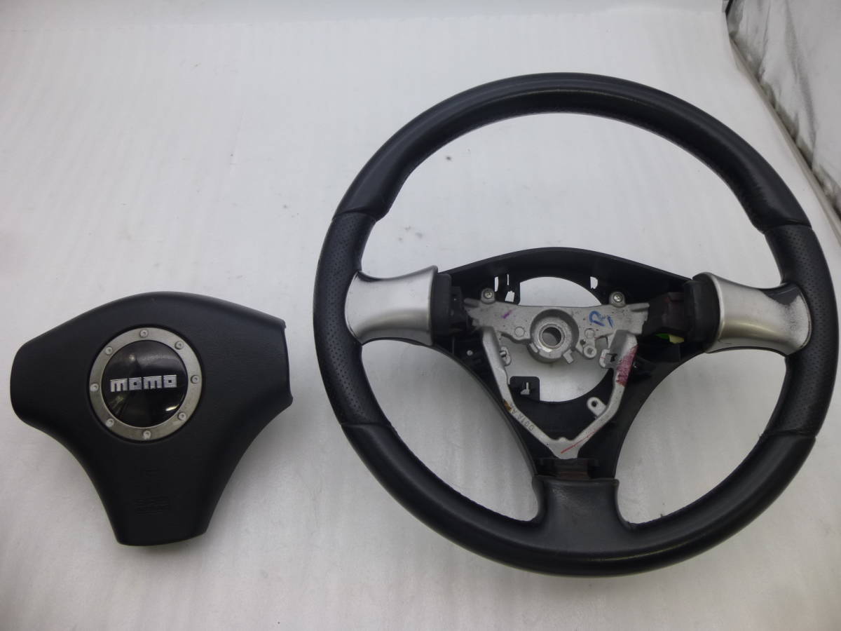 L650S ミラジーノ ステアリングホイール ダイハツ MOMO ハンドル 0