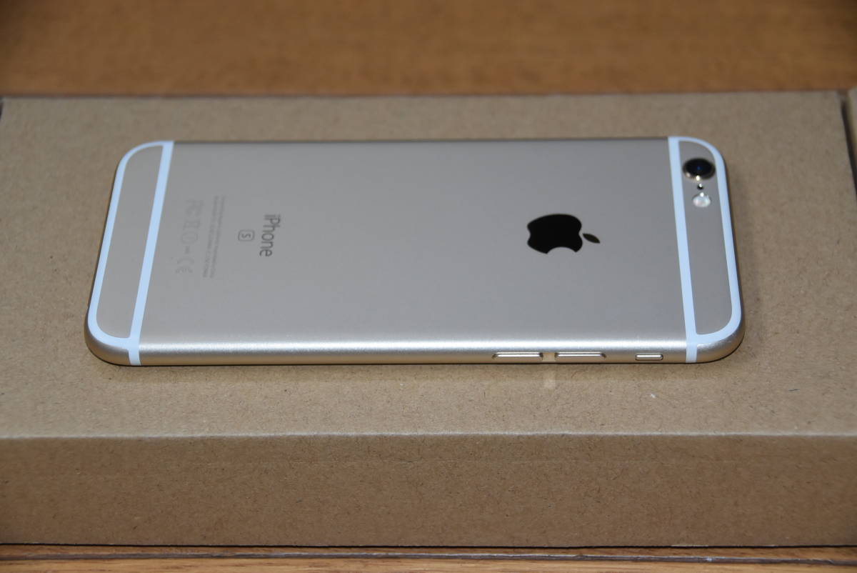 極美品バッテリー100% iPhone 6s 32GBSIMフリー シルバー 極美品