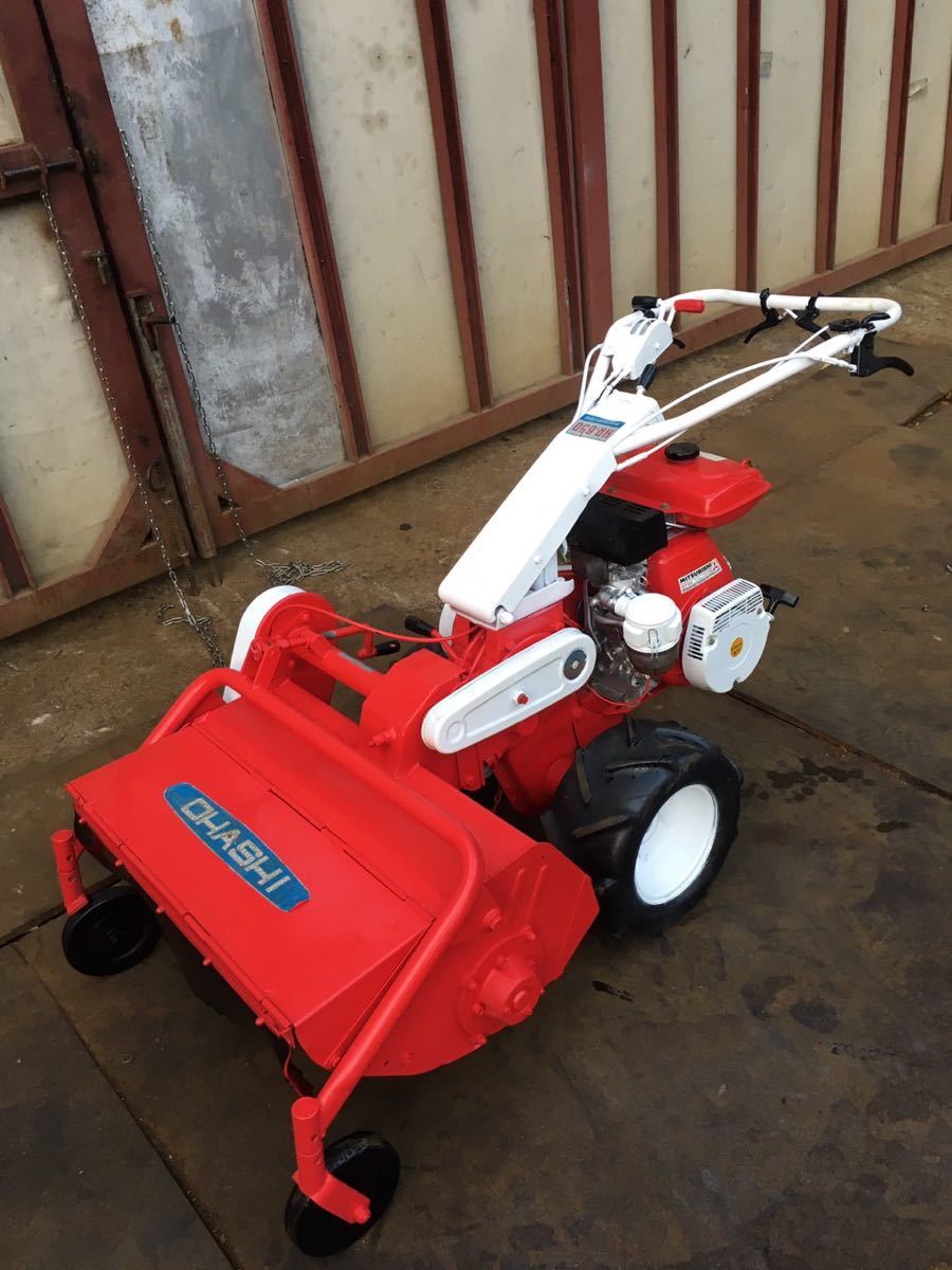 中古】自走式草刈機 OHASHI HR650 ハンマーナイフモア ローター 刈幅約 