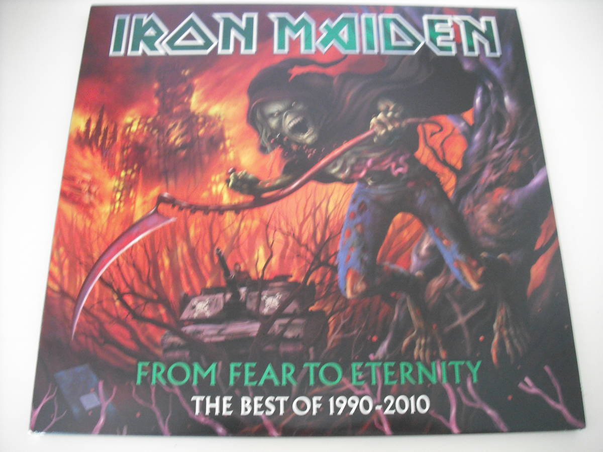  3LP 2011年 US盤 IRON MAIDEN / FROM FEAR TO ETERNITY THE BEST OF 1990 - 2010(Iron Maiden)｜売買されたオークション情報、yahooの商品情報をアーカイブ公開 - オークファン Iron Maiden