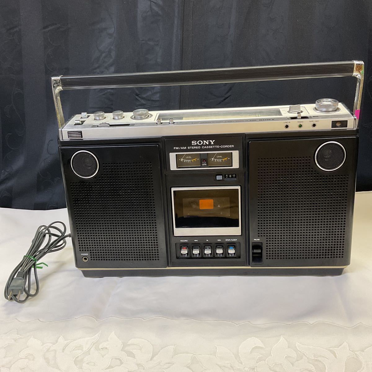 ソニー ラジカセ】CF-6500 ジャンク品 動作未確認 SONY 昭和レトロ