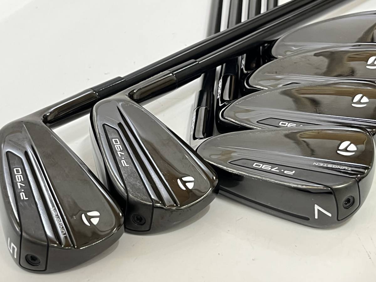 日本入荷 ◇テーラーメイド◇Taylor Made P790 BLACK 2021◇5-PW 6本 