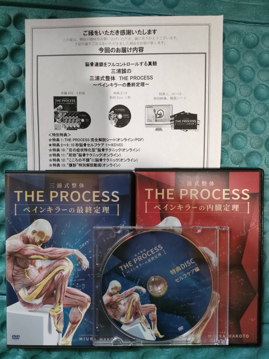 24時間以内発送!整体DVD三浦式整体 THE PROCESS -三浦誠 2026年最新