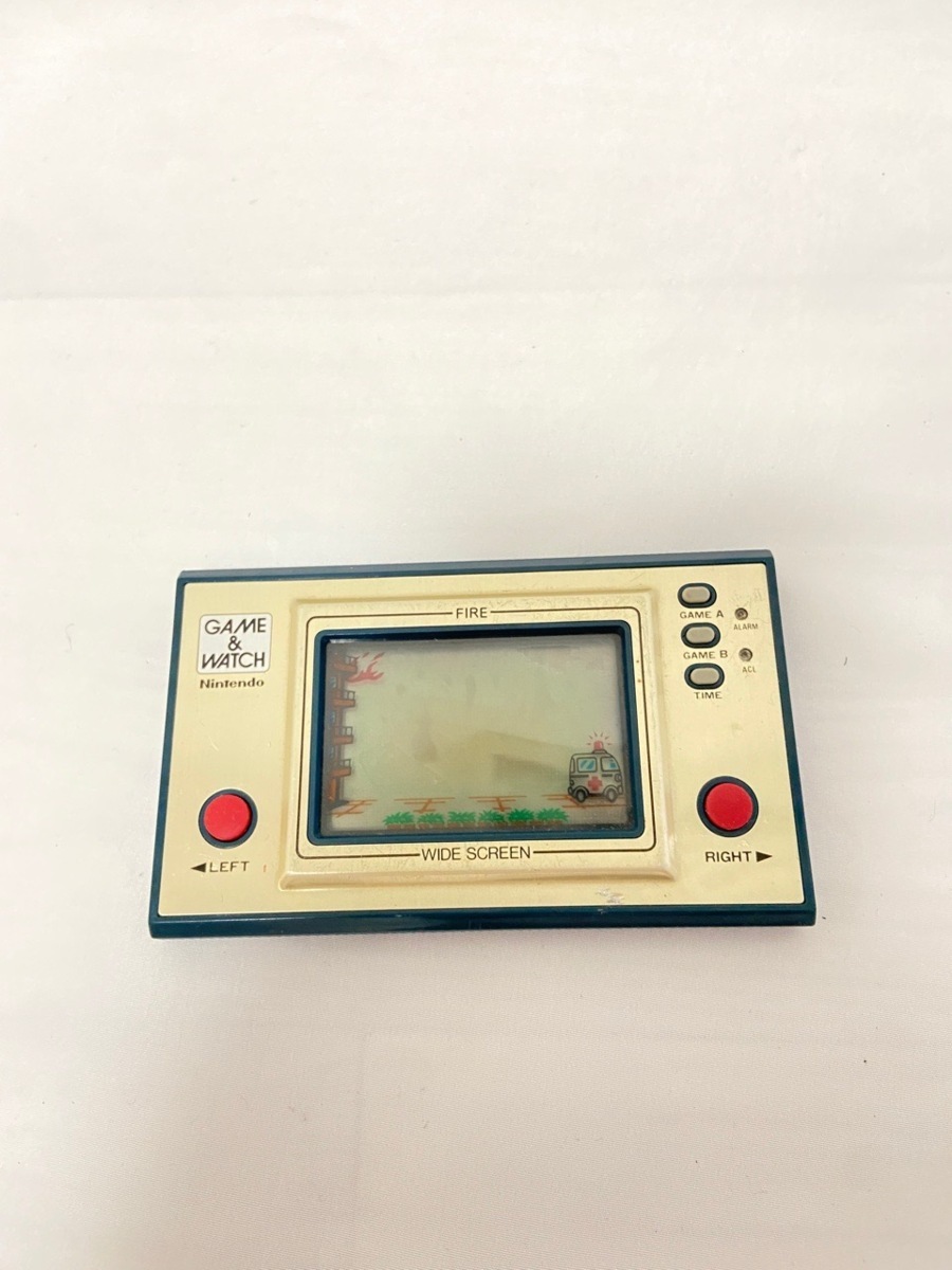 動作確認済】 ゲームウォッチ FIRE ファイア Nintendo 任天堂
