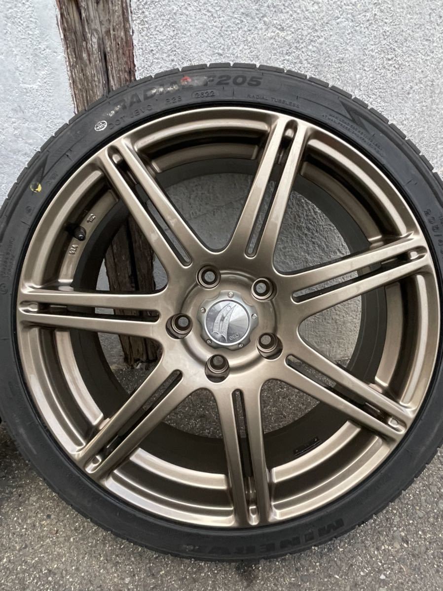 MAXトレーラー 車外17インチホイールとタイヤ付 新品 2本セット ドレス 
