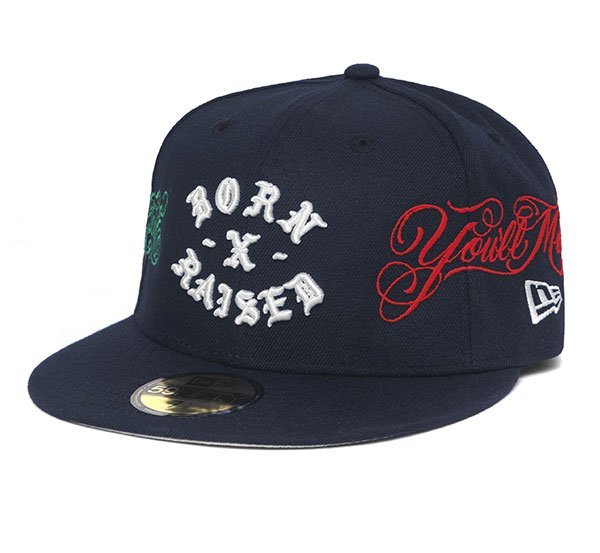 BornxRaised (ボーンアンドレイズド) ニューエラ キャップ BORN X