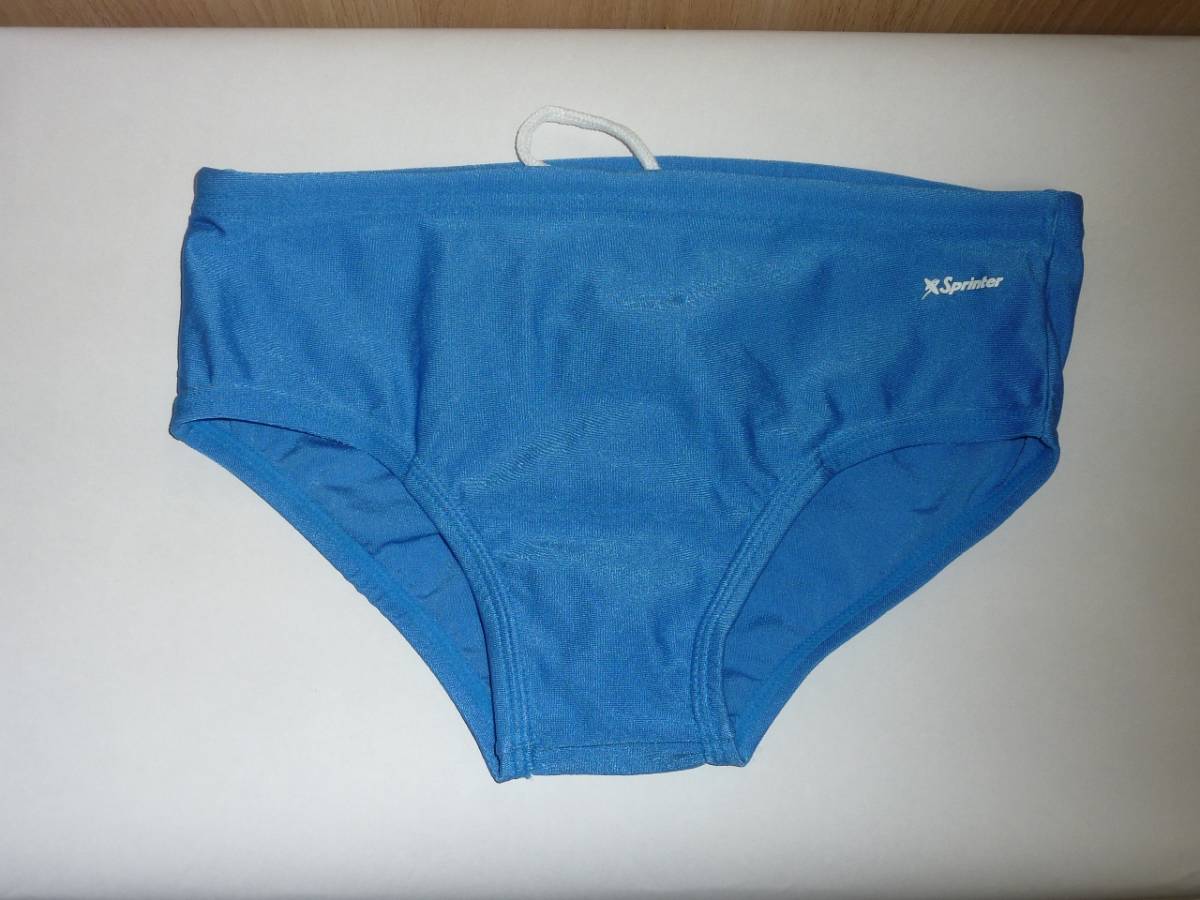 カンコー製スクール水着SPRINTER、Vパンツタイプ水色