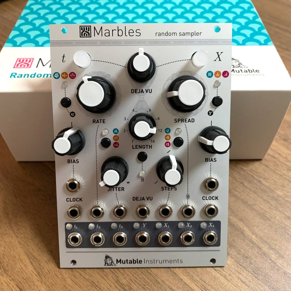 Mutable Instruments Marbles モジュラーシンセ サンプラー ユーロ