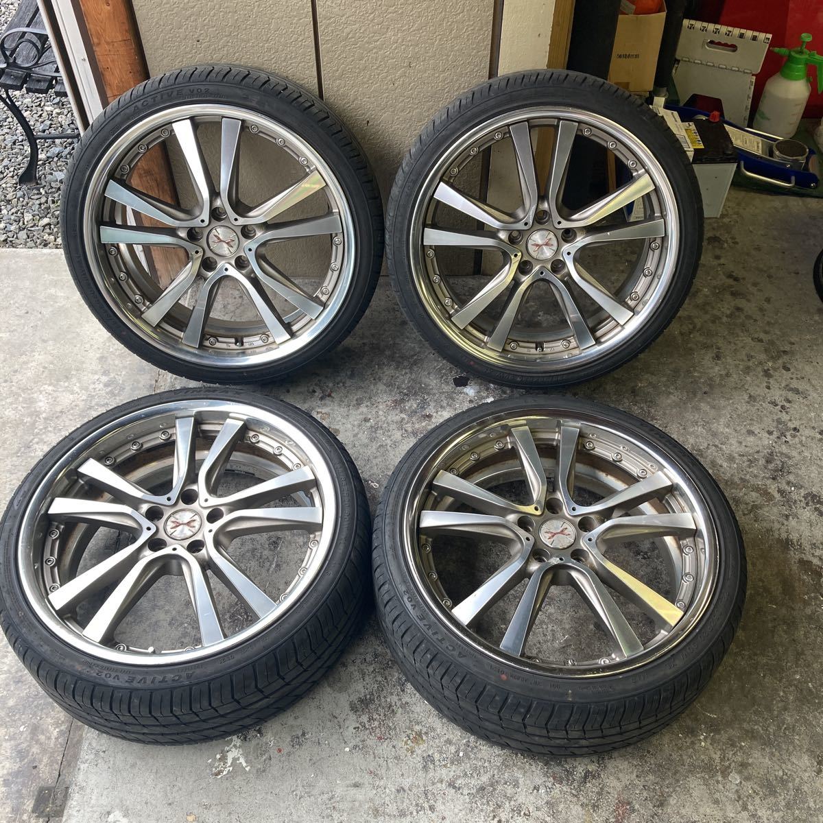 マーベリック MV-405S SL CURLフランジ 20×8j+50 PCD114.3/5H