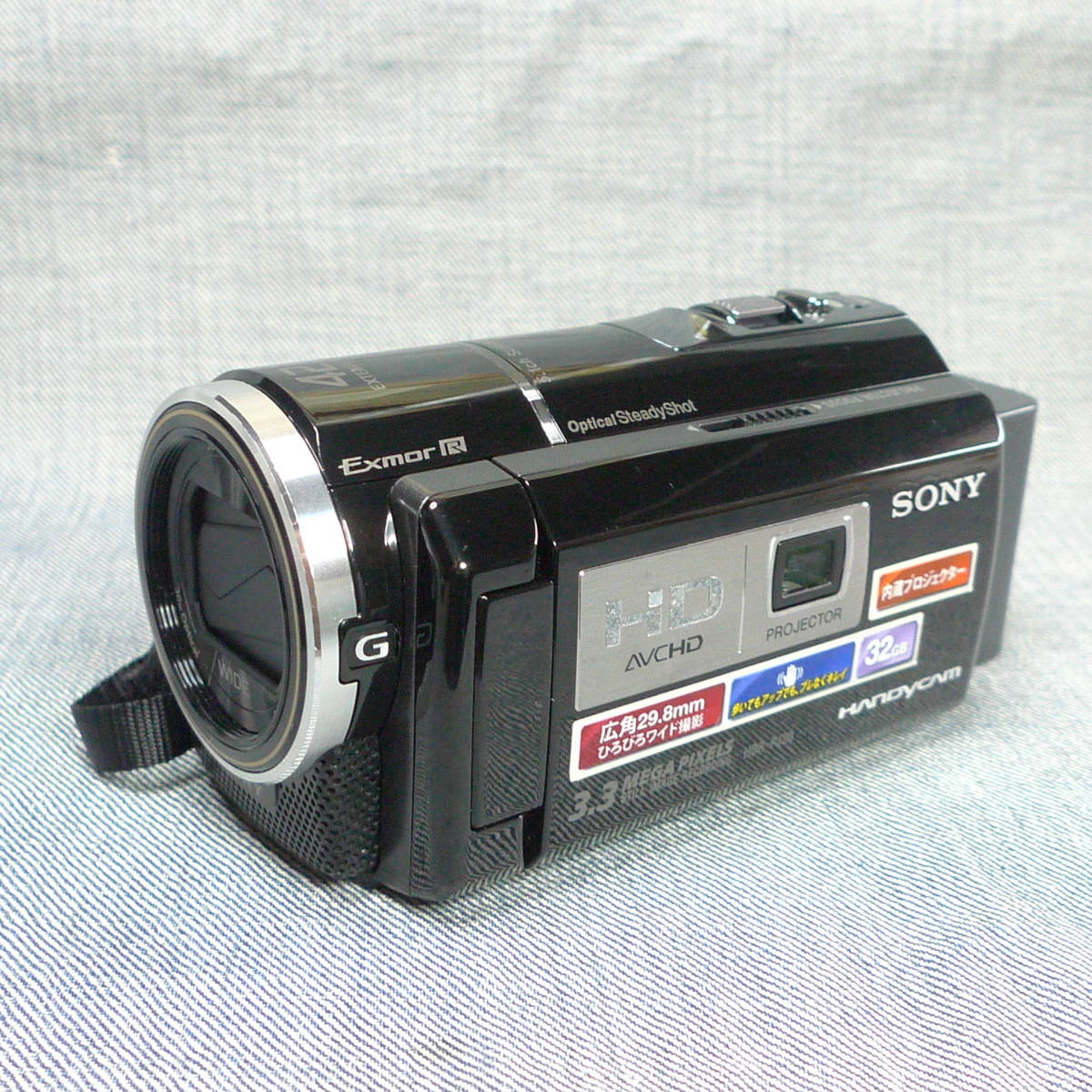 新作入荷，格安 n1872 ソニー ハンディカム HDR-PJ20 ブラック SONY HANDYCAM フルHD ハイビジョン AVCHD デジタルビデオカメラ(ソニー)｜売買されたオークション情報、yahooの商品情報をアーカイブ公開 - オークファン ソニー