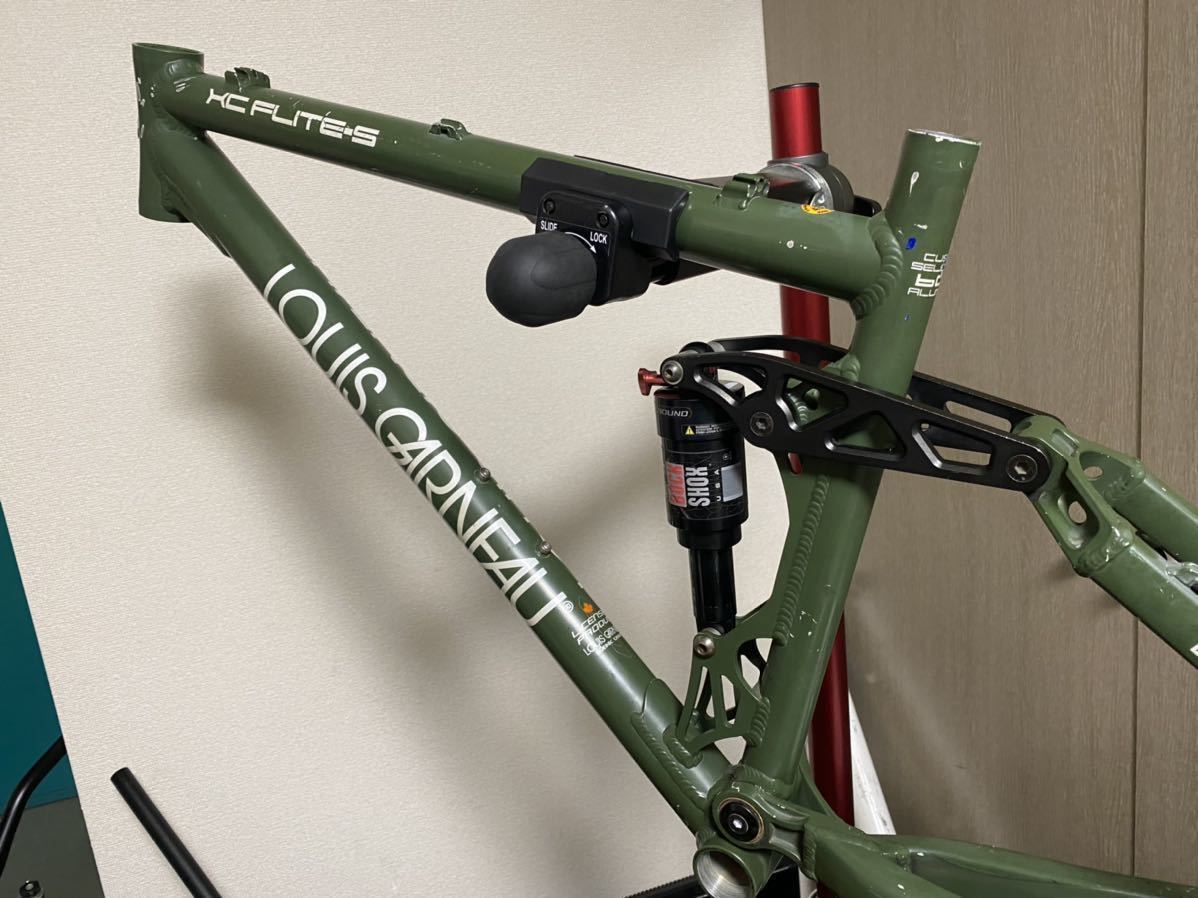 LOUIS GARNEAU XC FLITE S 2006 MTB トレイル ガリ傷あり 清掃グリス