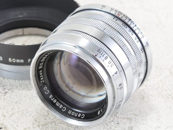 Canon (キヤノン) 50mm F1.8 L39 レンズフード付（21685）