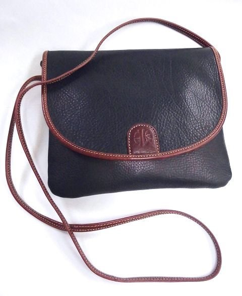 オールド ロエベ☆希少☆ENRIQUE LOEWE KNAPPE☆ヴィンテージ レザー ショルダーバッグ/ポシェット エンリケロエベナッペ 