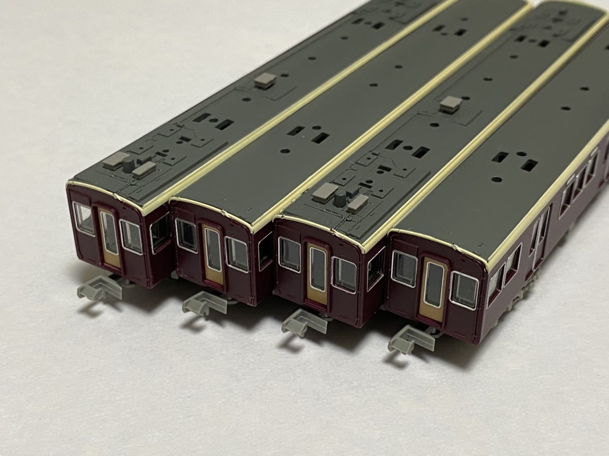 取次店 阪急 7000系 アルミ量産車 リニューアル車両 4両セット 鉄コレ