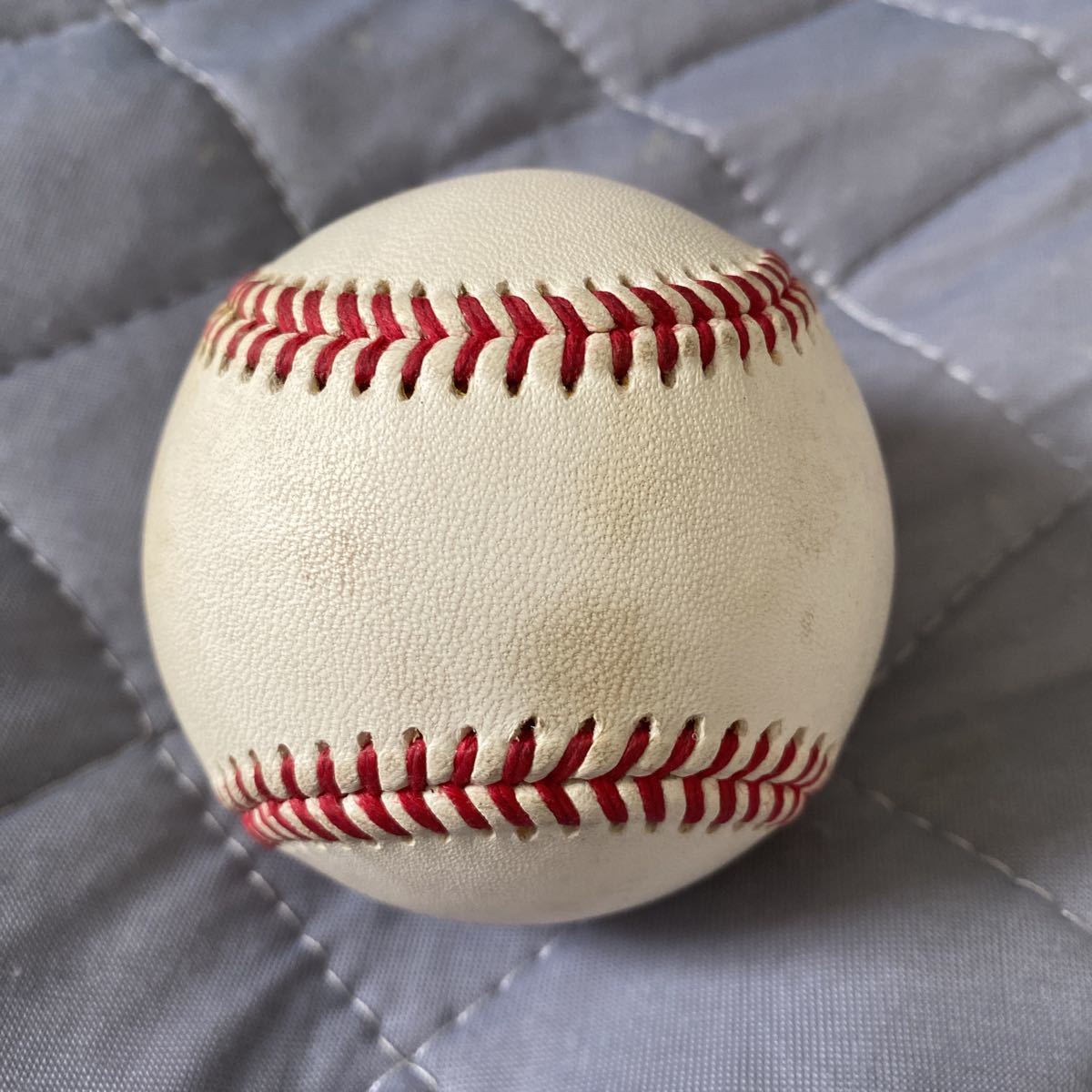NPB 公式球 実使用 試合球 プロ野球 統一球 加藤良三 旧コミッショナー 
